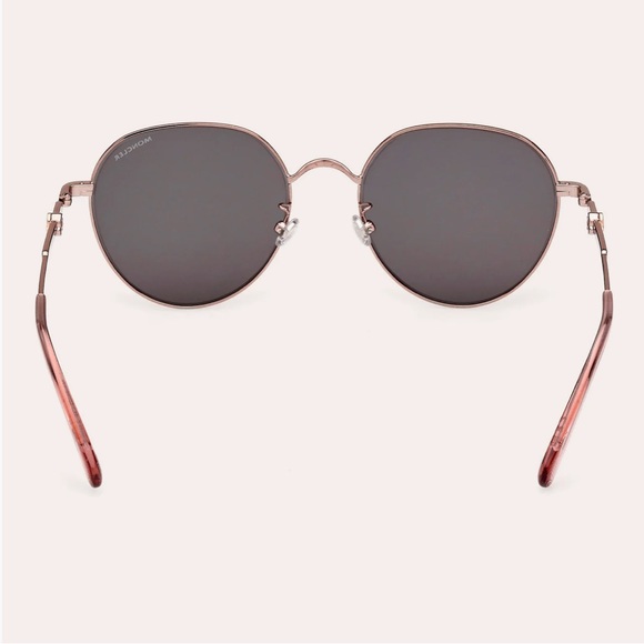 MONCLER PINK/BROWN GRADIENT ROUND SUNGLASSES ML 0236-K - Picture 5 of 7